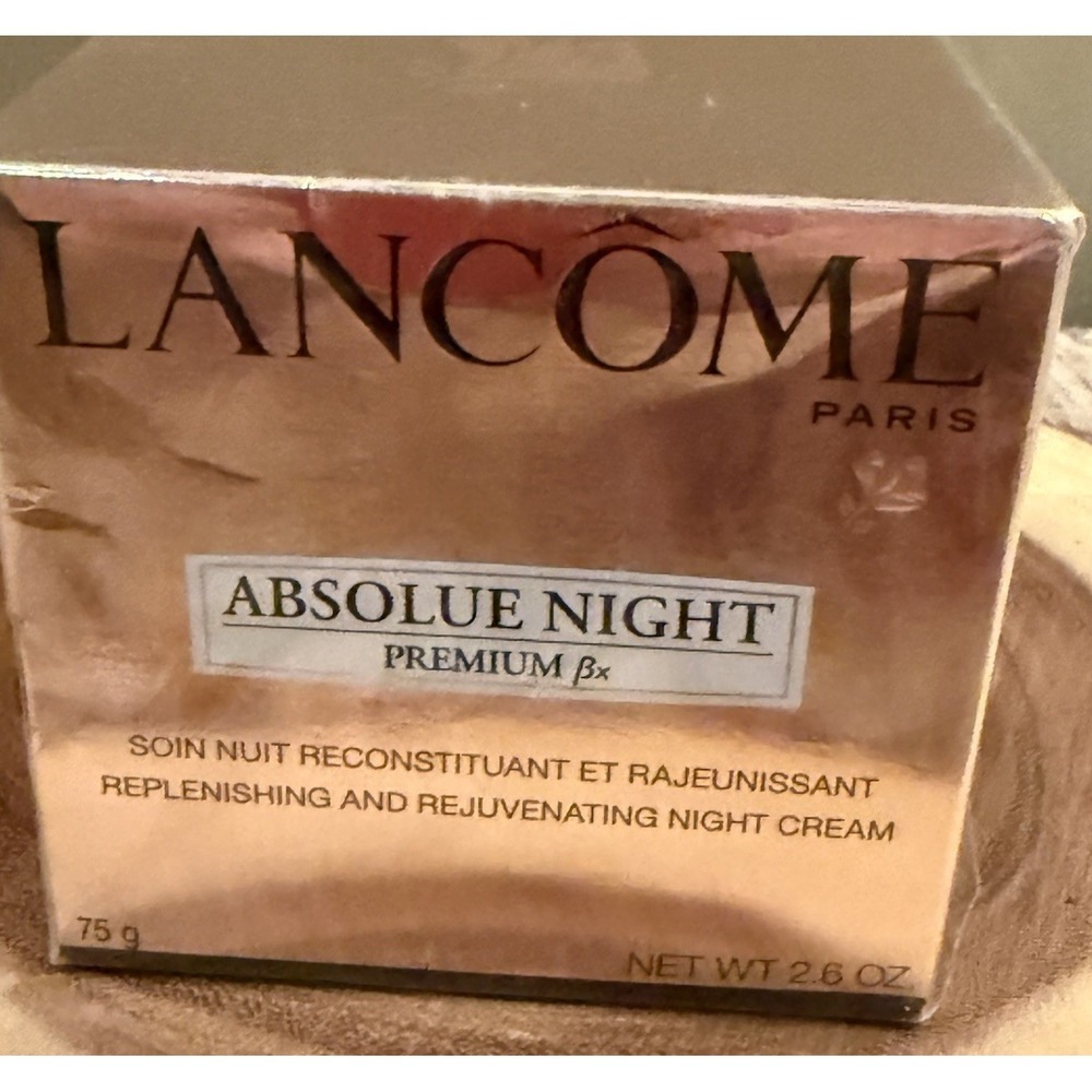 Lancome Absolue NIGHT Premium BX Replenishing Rejuvenating Night Cream 2.6oz New